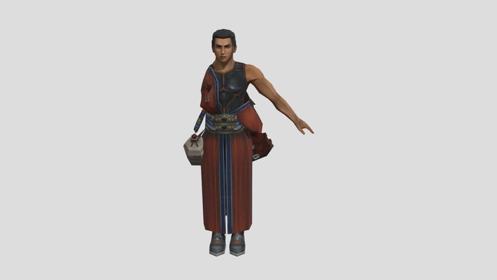 Low Poly Auron Young