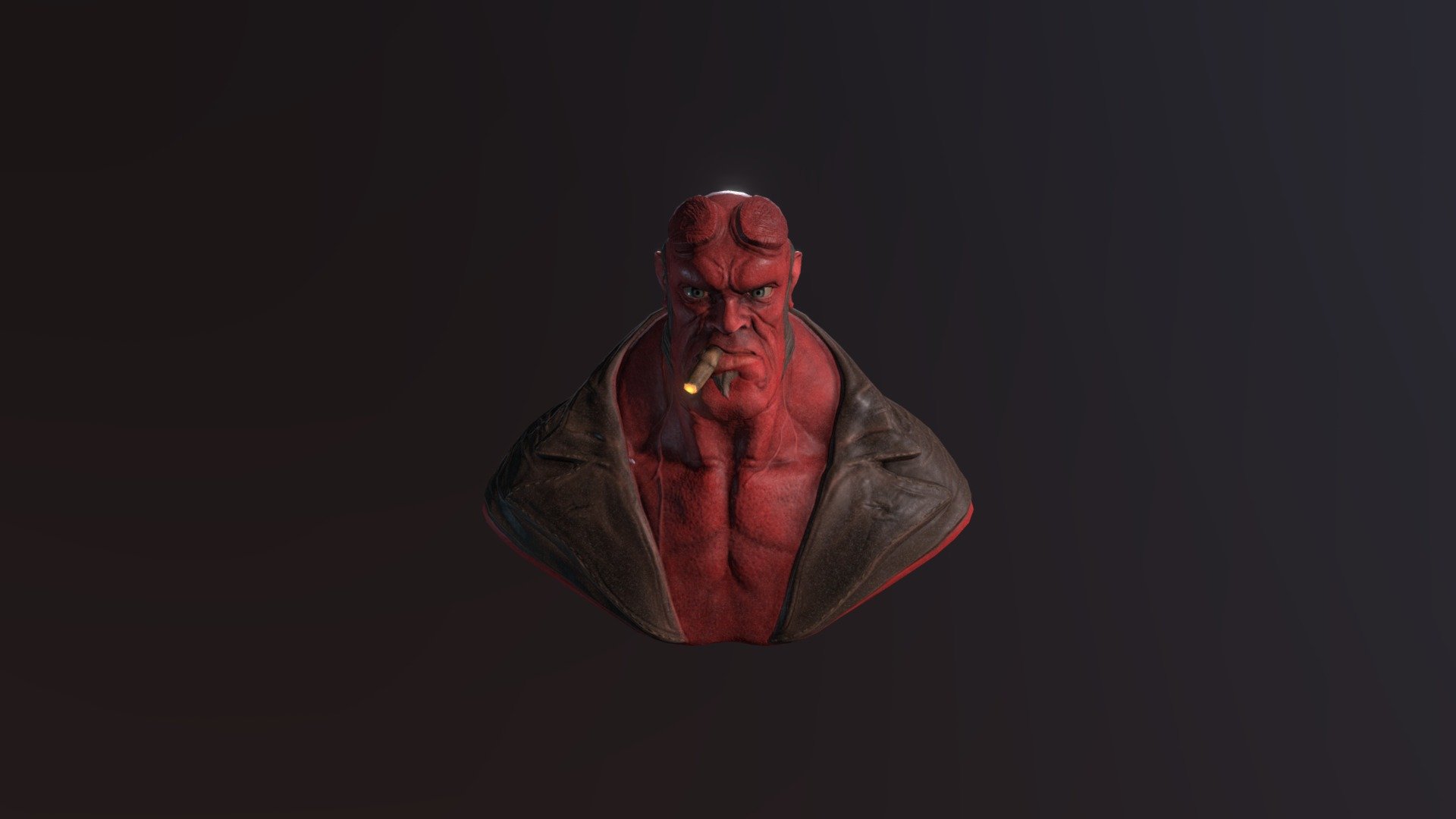 Hellboy - 3D model by Pandora Games (@pandora-games) [b87d315] - Sketchfab