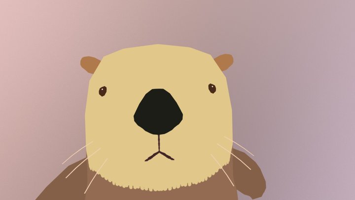 ビスケットちゃんのCG 3D Model