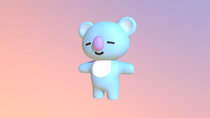 BT21 - KOYA 3D Model