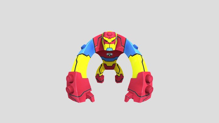 Ben 10_ Omniverse - Omnitrix Aliens - Bloxx 3D Model