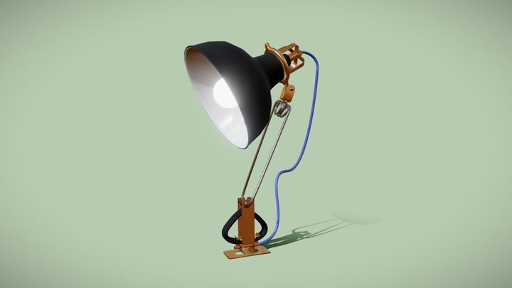 Ikea RANARP Lamp 3D Model