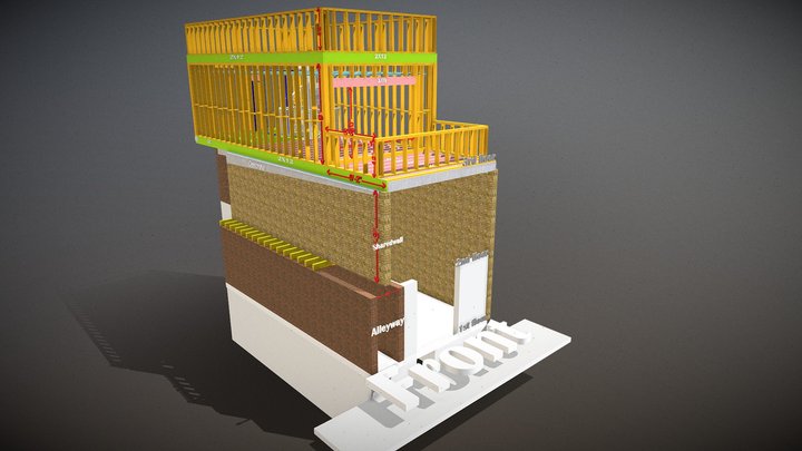 Tilton-proposed Structure 3D Model