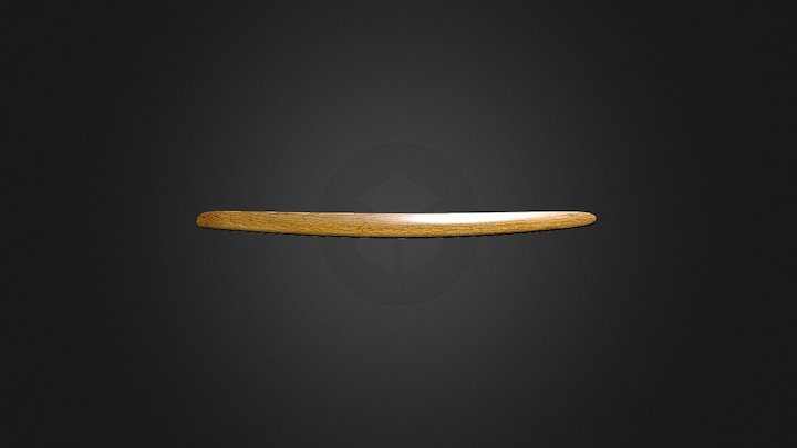 Dignitary Spatula-Andre Breton's Collection 3D Model