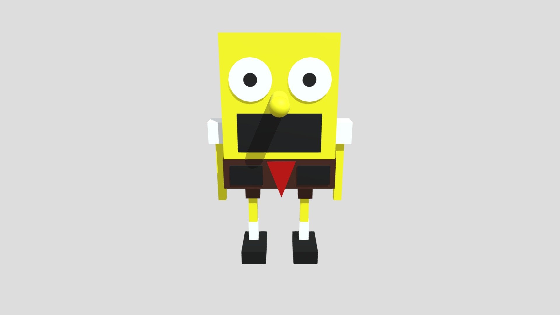 Pamtri SpongeBob - Download Free 3D model by Peppino fnaf pizza tower ...