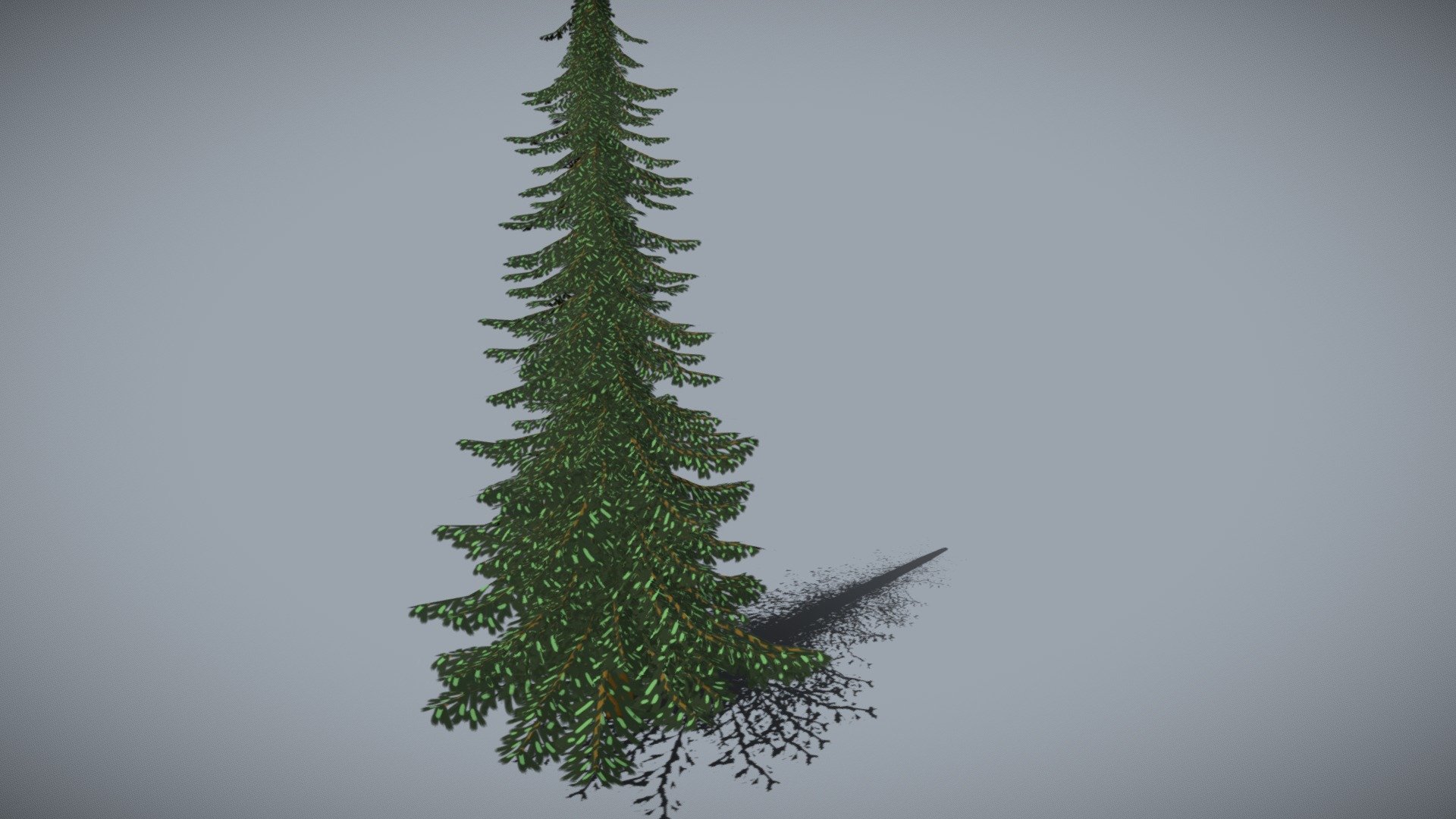 Stylized pinetree