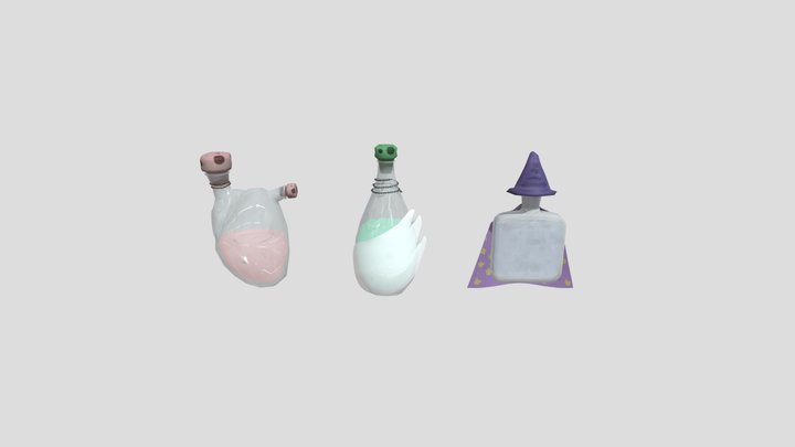 POTIONS 3D Model