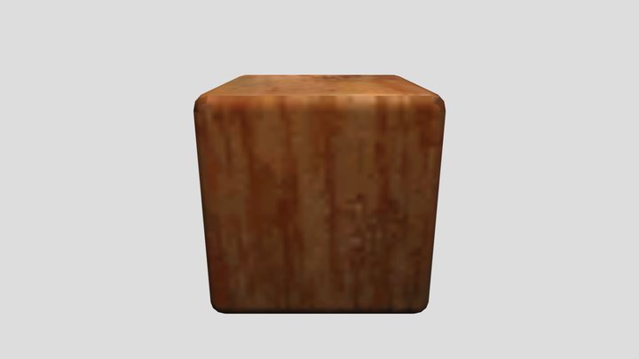 roblox Wooden Block 3D Model