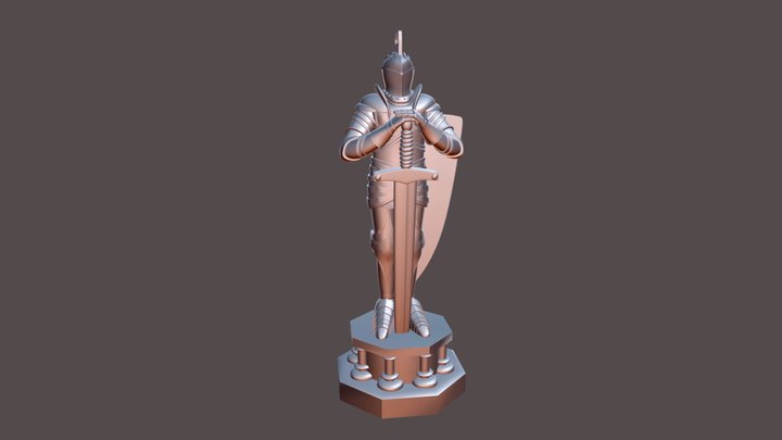 Chess Harry Potter, King! 3D Model