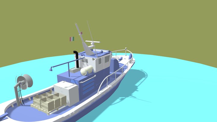 Kapal PureSeine 3D Model