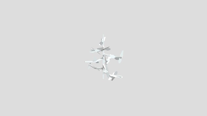 Gorilla-tag-fan-game-tree 3D Model