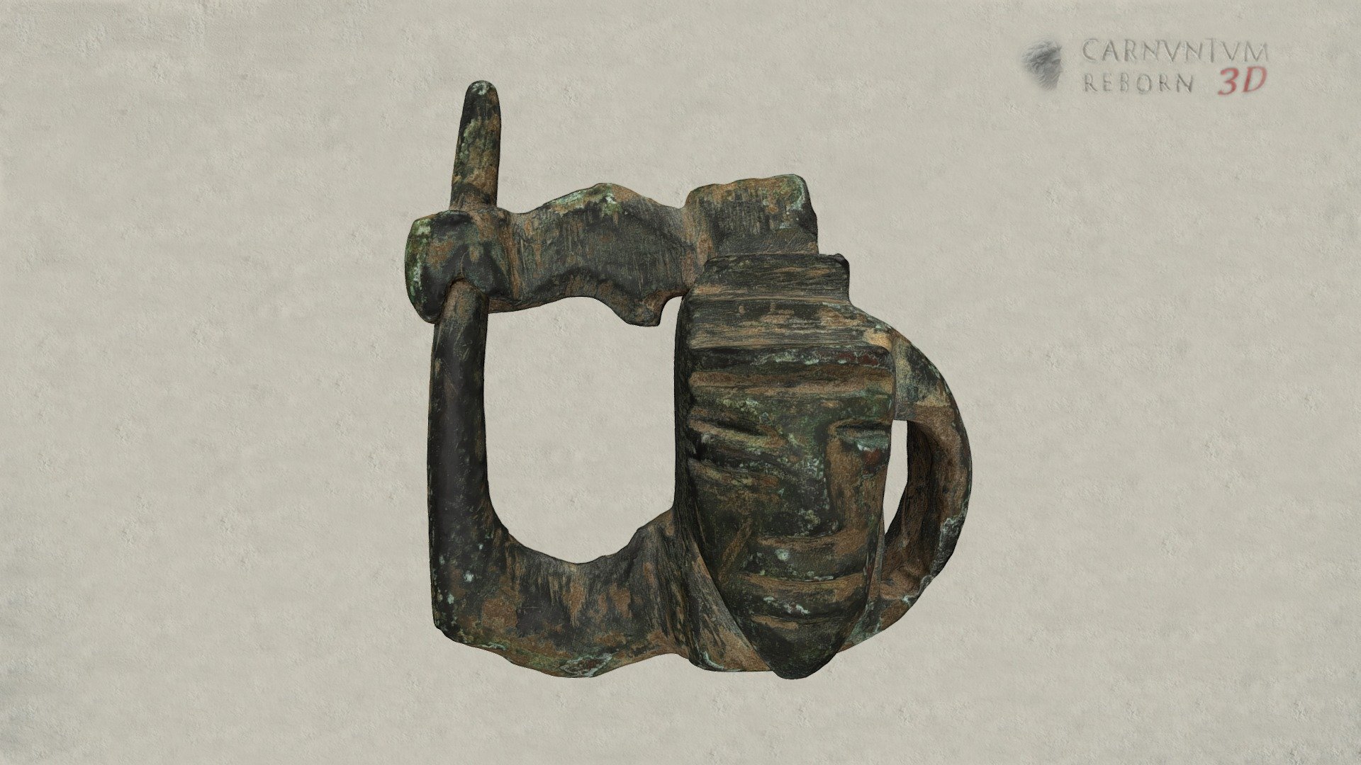 Vorhängeschloss — Sketchfab embed 3D viewer