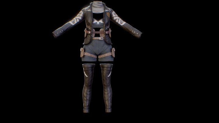 Female Cloth – Modello 3D gratuito STL