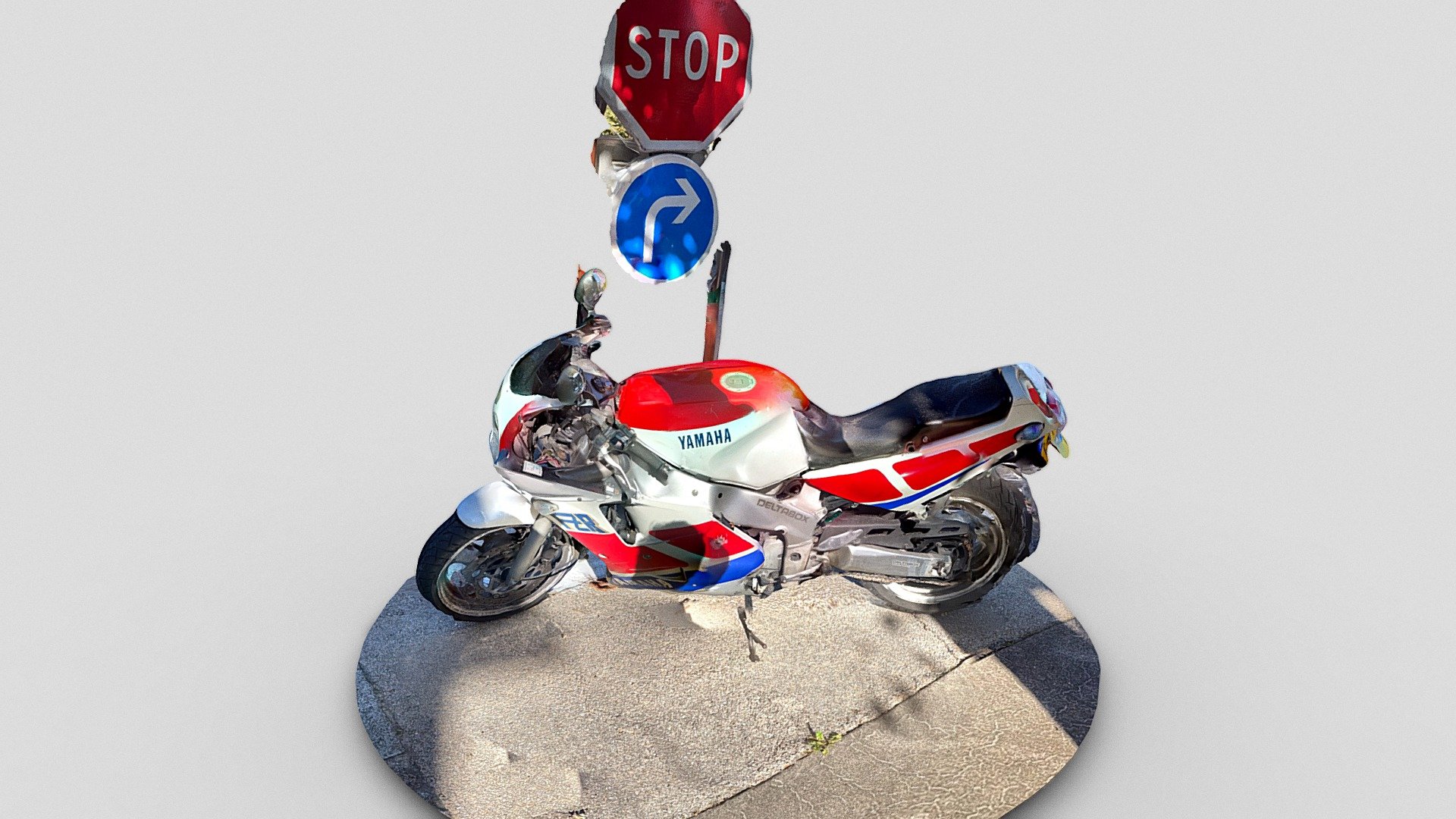 Day 281: Yamaha motorbike