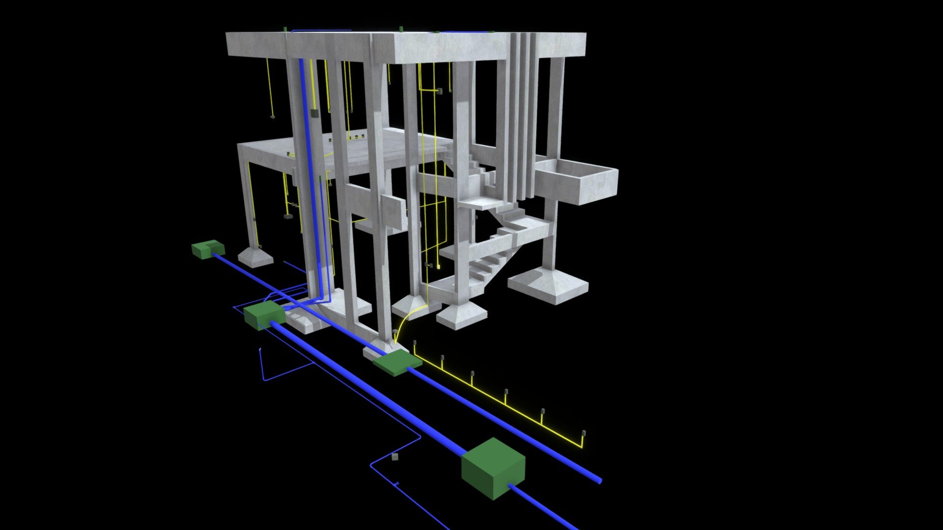 Projetos de Engenharia Residência 145 — Sketchfab embed 3D viewer