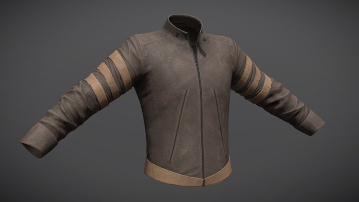 Wolverines Jacket (X-Men Origins) 3D Model