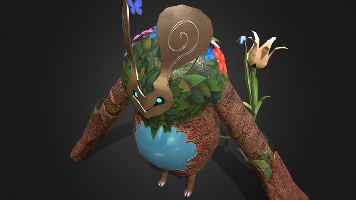 The forest monster 3D Model