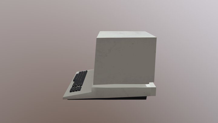 Commodore CBM Model 8096 3D Model