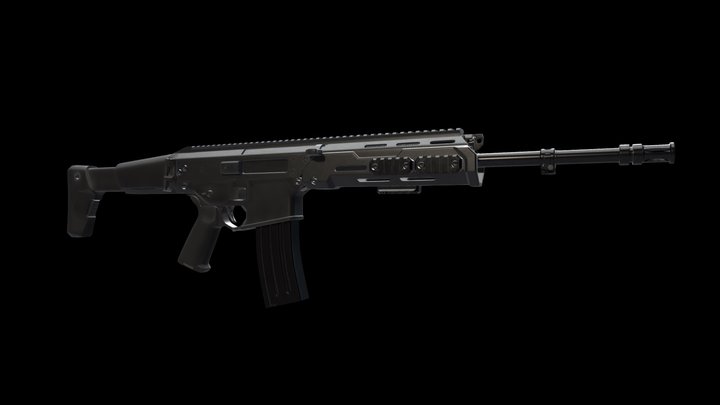GROT - Modular Firearm System 3D Model