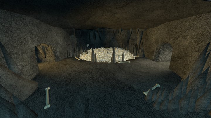 Dragons cave 3D Model
