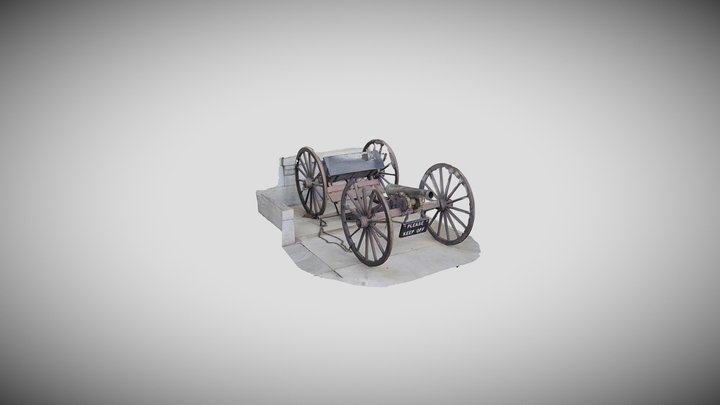 State House Cannon 3D Model
