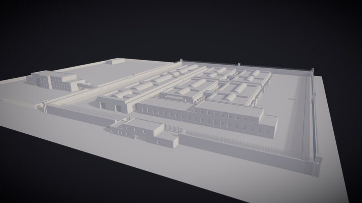 Mekit (Makit) Facility #3 - Tier 4 Prison 3D Model