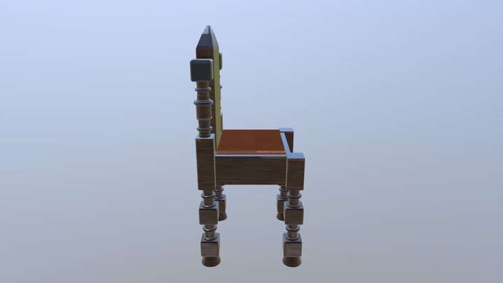 Victorian chair 3D Model