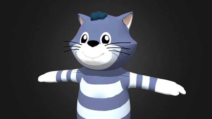 Матроскин из Простоквашино 3D Model