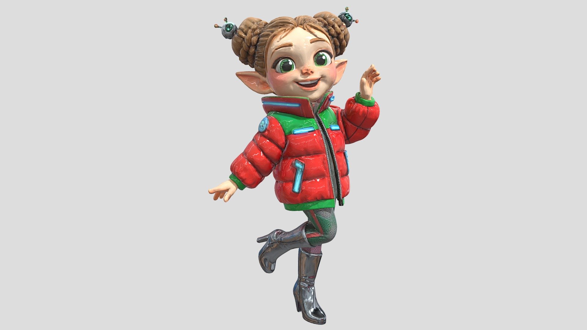 Starry Elf Kid - Download Free 3D model by ItsKrish7 [b88ba02] - Sketchfab