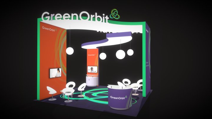 Green Orbit 3D Model