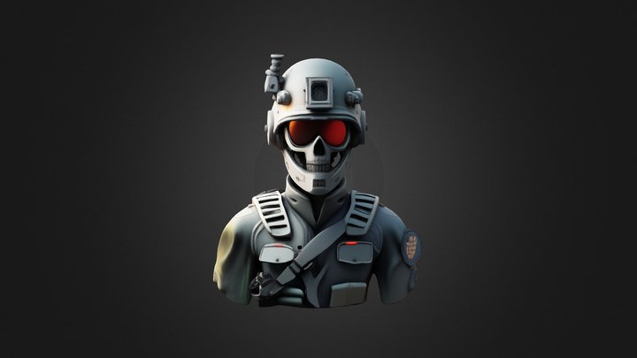 ODA Weapons Sergeant 3D Model