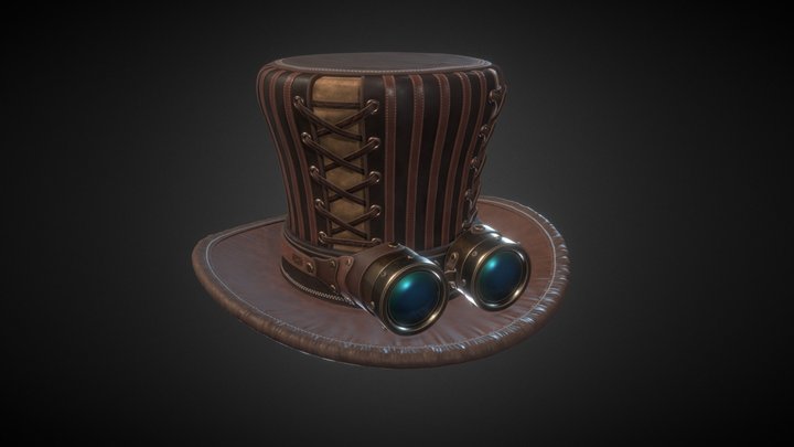Steampunk Hat 3D Model