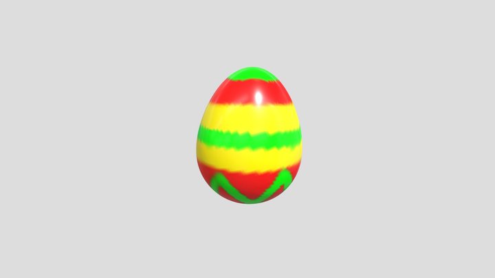 Easter Egg 1 3D Model