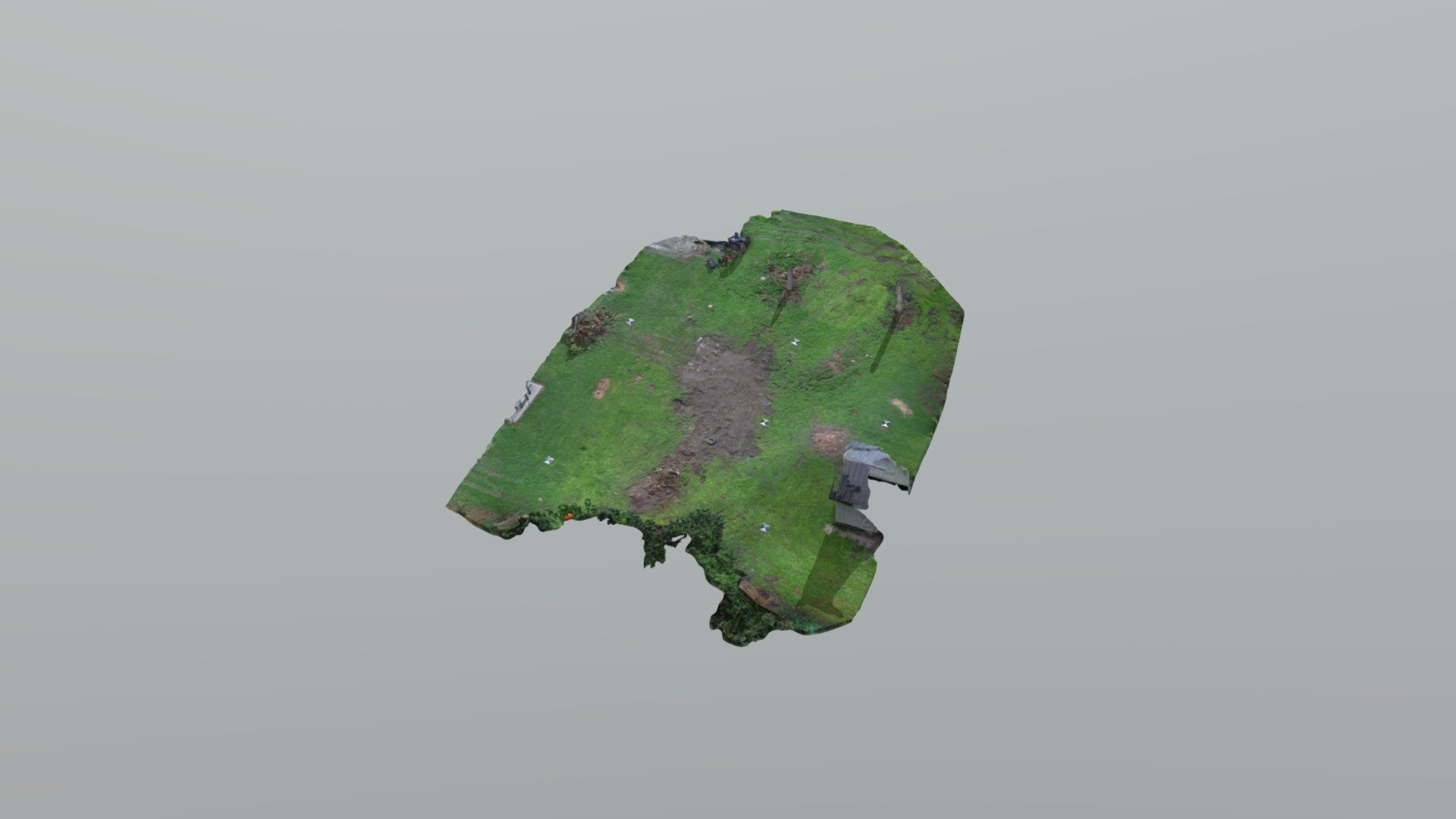 Ailey Young House Erosion Mitigation 3D model by CHARG (CHARG_wfu