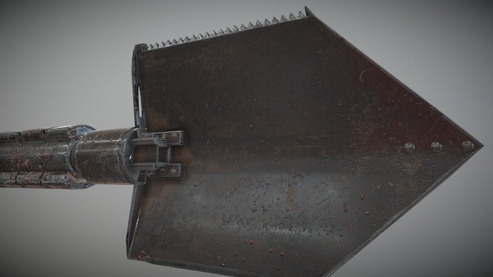 Tactical_Shovel 3D Model