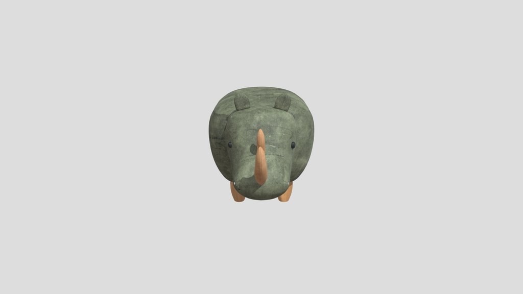 Home Concept Rhinoceros Ottoman