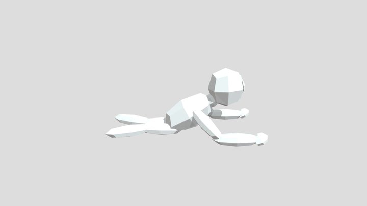 High-Effort Horror Model 3D Model