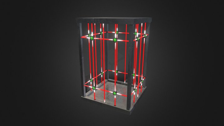 Lazer Cage 3D Model