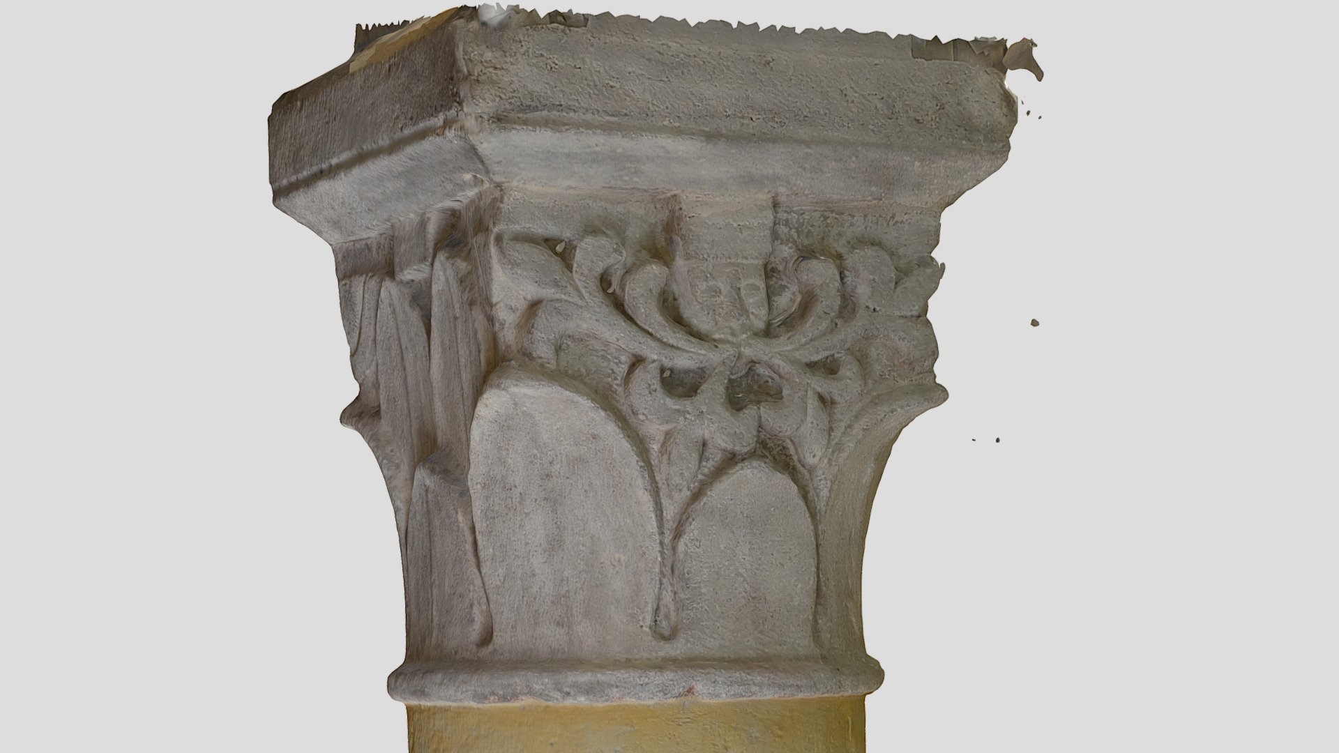 Saint-Nectaire chapiteau nef