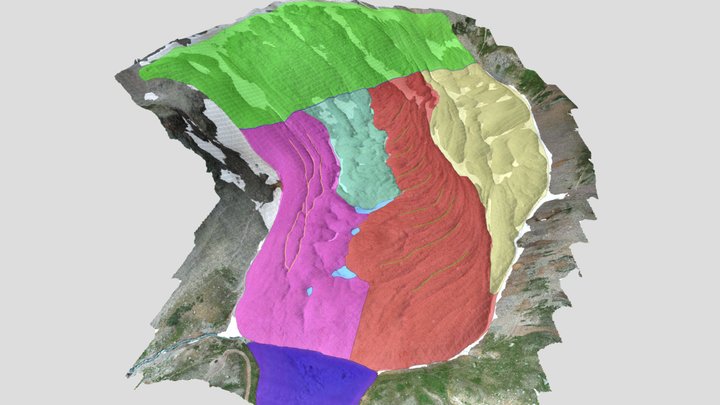 Gilpin Peak Rock Glacier 3D Model