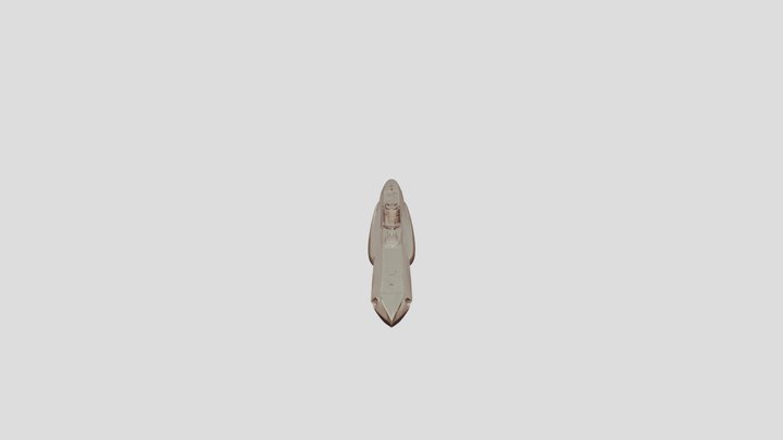 World War II German submarine U-boat 3D Model