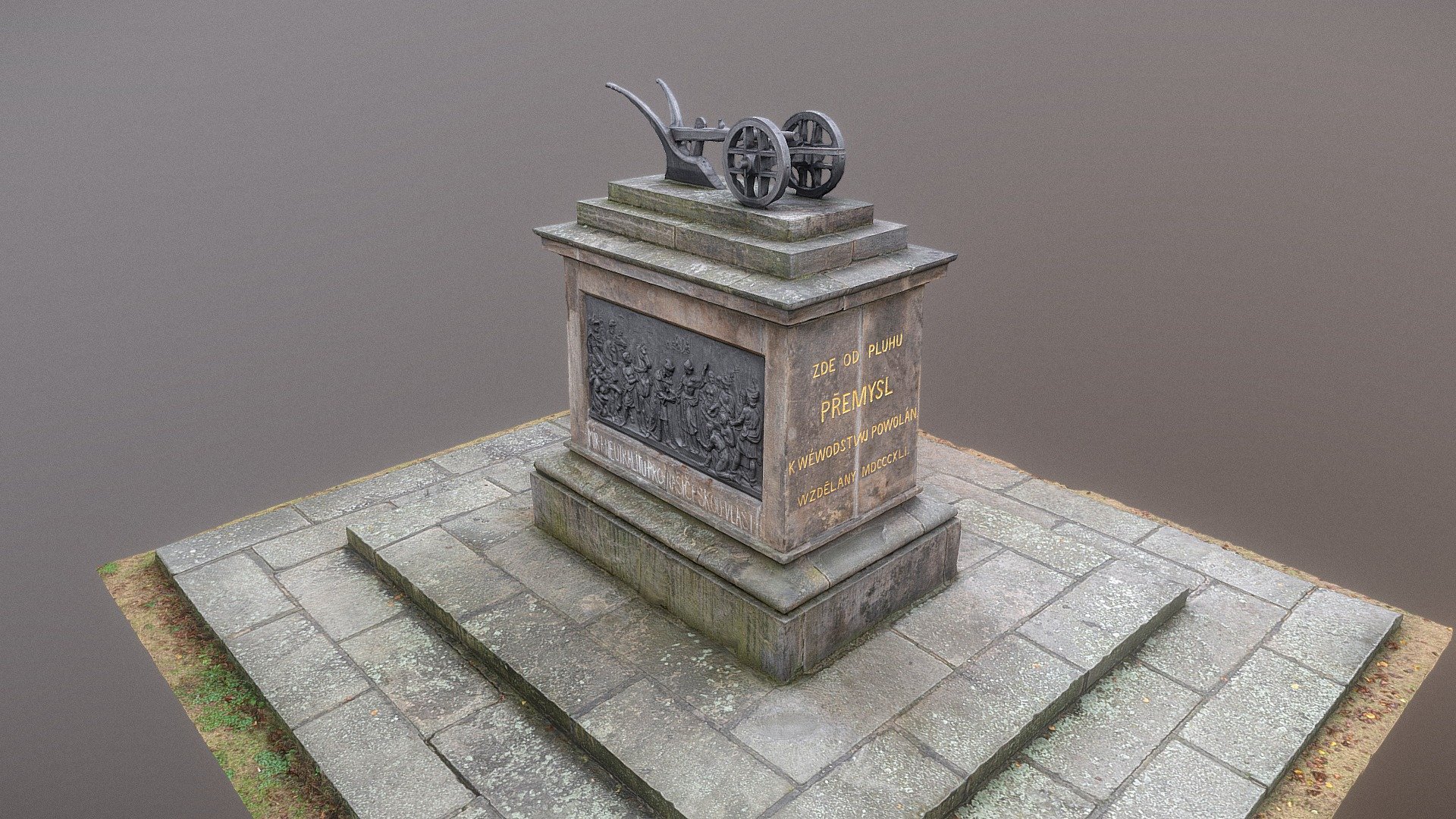 Přemysl the Ploughman monument