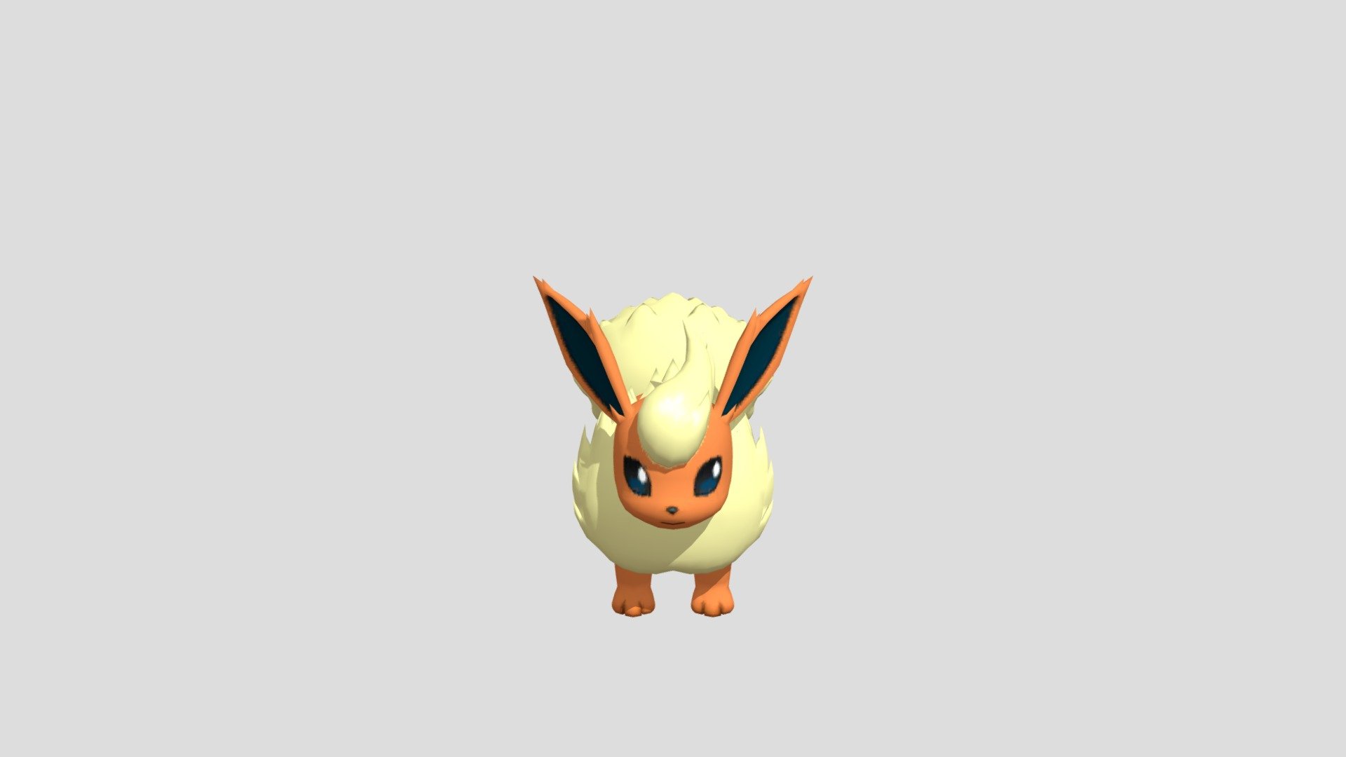 Flareon 3D Render