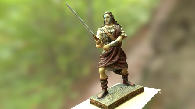 WILLIAM WALLACE FIGURA 3D 3D Model