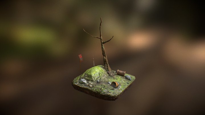 Old War 3D Model
