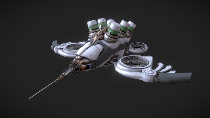 GAP Exam - Hawkmoth drone 3D Model