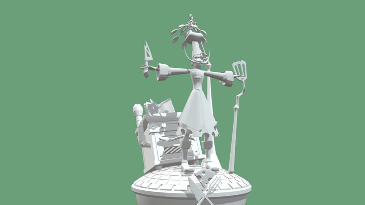 Diorama Chefcito - Napoleone 3D Model