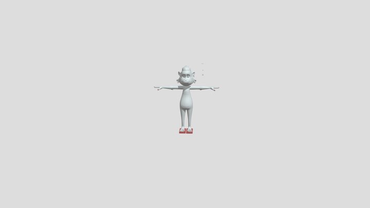 Monkey_Rigged 3D Model