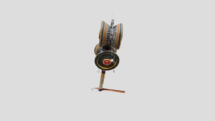 手鼓 3D Model