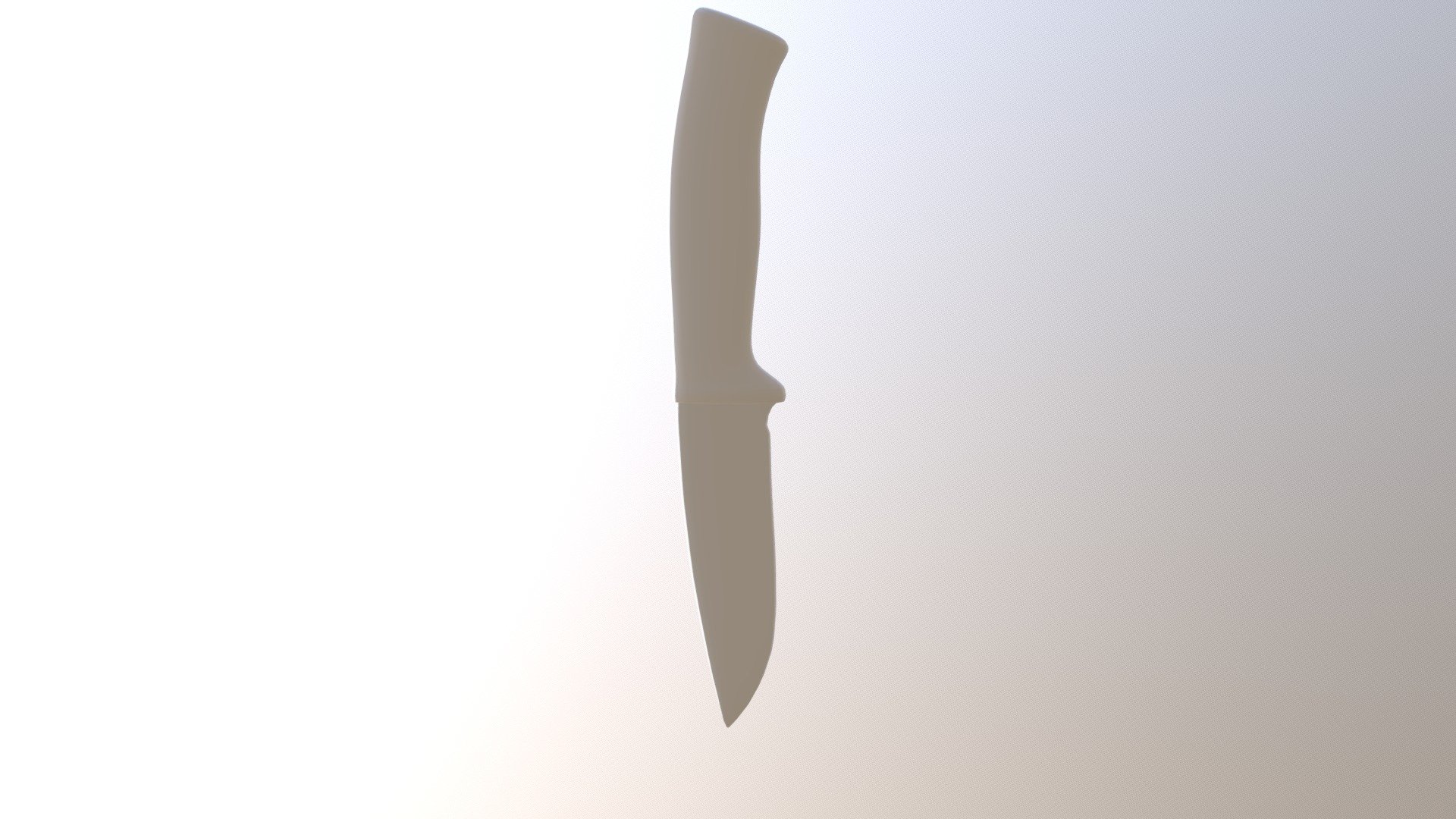 Knife without textures